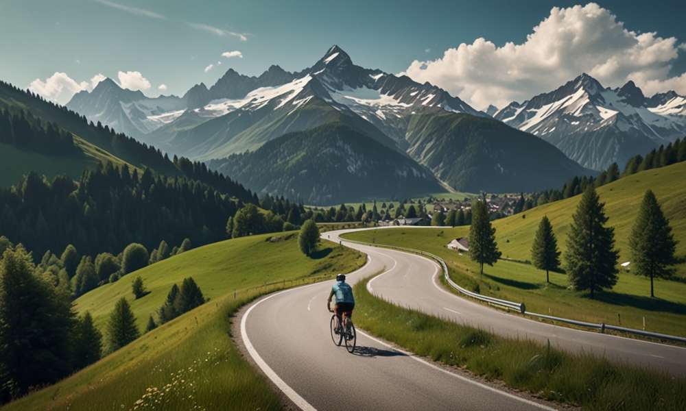 Circuits vélo en Suisse: itinéraires panoramiques à travers les cantons