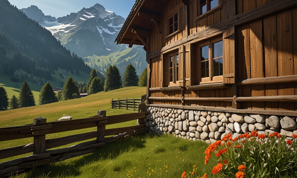 Le patrimoine rural suisse: découverte des fermes traditionnelles et chalets