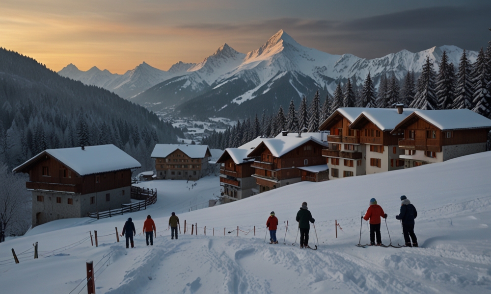 Activités hivernales en Suisse au-delà du ski: raquettes, luge et patinage