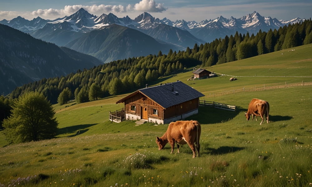 La culture des alpages suisses: transhumance et vie montagnarde