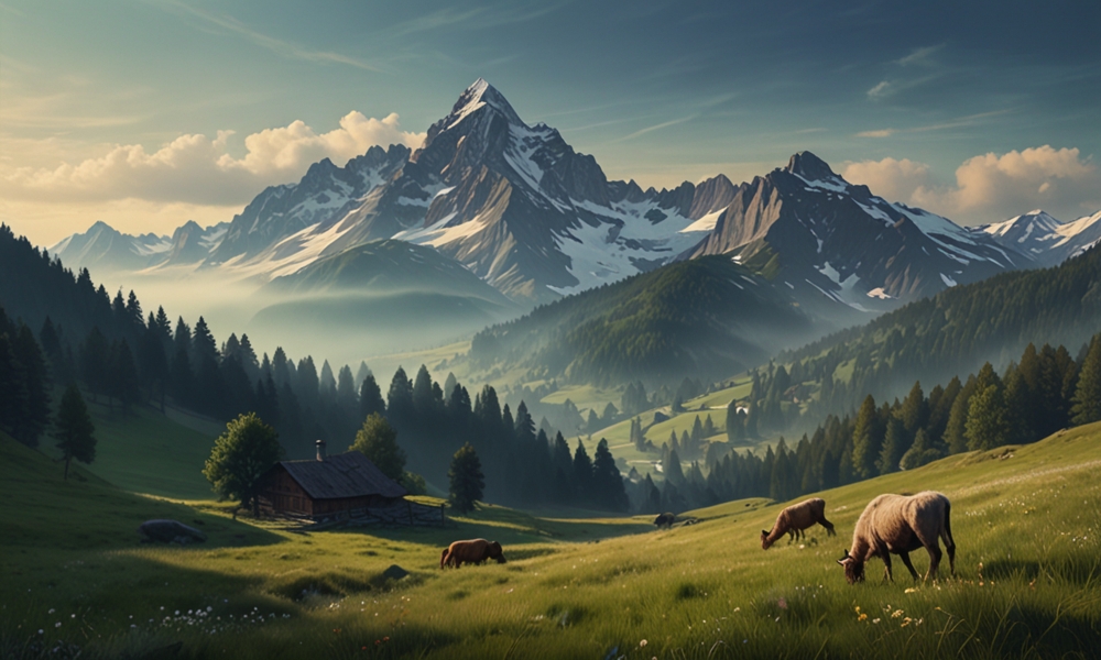 Contes et légendes des montagnes suisses: entre mythes et patrimoine oral